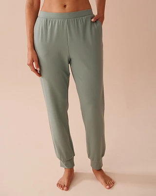 Pantalon jogger légèrement côtel