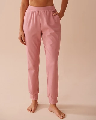 Pantalon jogger légèrement côtel