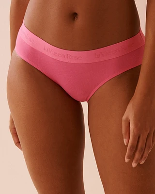 Cotton and Logo Elastic Band Bikini Panty