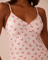 Rose Print Super Soft Cami