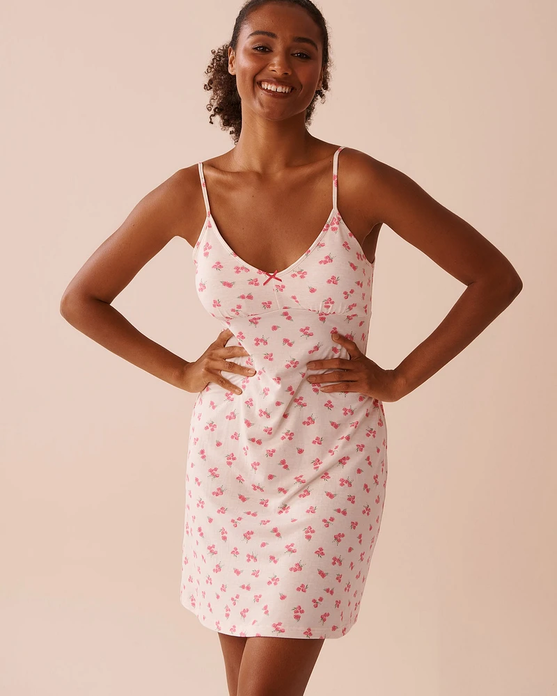 Rose Print Super Soft Nightie