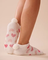 Pompom Soft Plush Socks