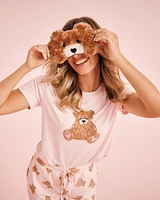 Teddy Bear Sleep Mask