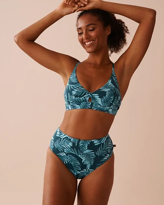 OCEAN OASIS Triangle Bralette Bikini Top