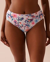 WATERCOLOUR Mid-rise Bikini Bottom