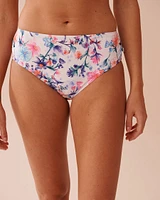 WATERCOLOUR Mid-rise Bikini Bottom