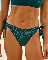 MONSTERA Side Tie Brazilian Bikini Bottom