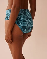 Bas de bikini taille haute OCEAN OASIS