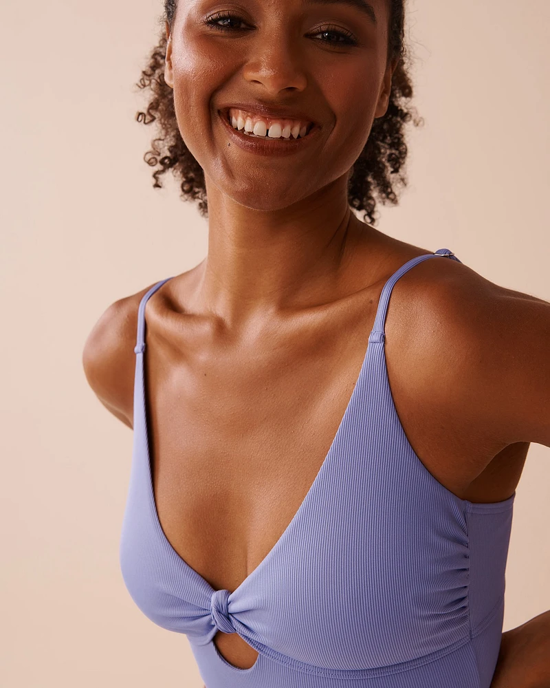 PERIWINKLE Recycled Fibers One-piece Swimsuit