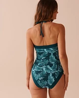 OCEAN OASIS Bandeau One-piece Swimsuit