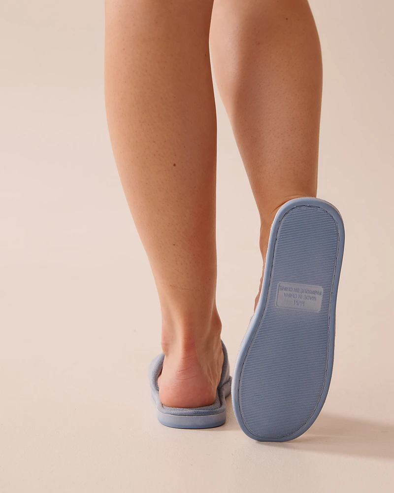 Terry Velour Slippers