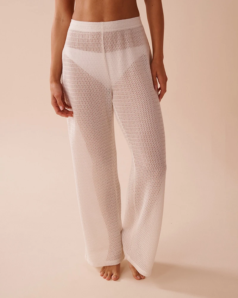 Pantalon en crochet