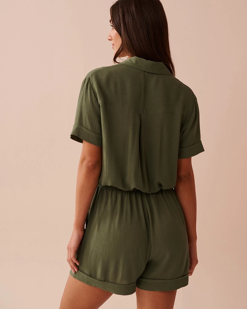 Gauze Romper