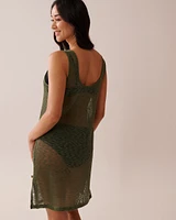 Robe sans manches en tricot