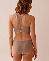 Soutien-gorge de sport sans coutures dos nageur impact léger
