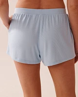 Ribbed Modal Shorts