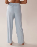 Pantalon en modal côtel