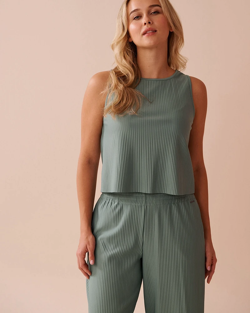 Camisole à effet pliss