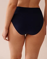 Culotte bikini taille haute coton