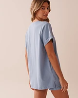 Cotton T-shirt with Pocket