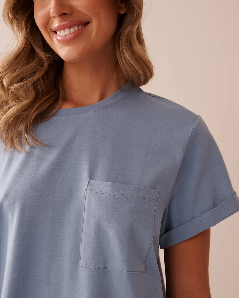 Cotton T-shirt with Pocket