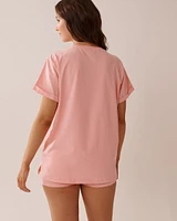 T-shirt en coton à poche