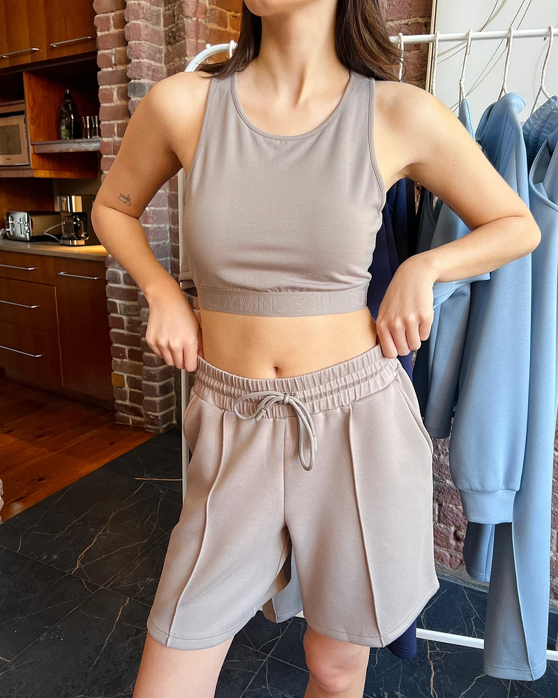 Camisole courte en modal