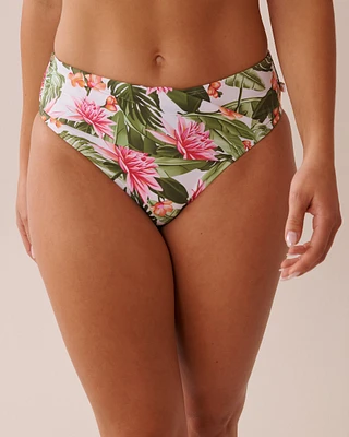 Bas de bikini taille mi-haute WATER LILY