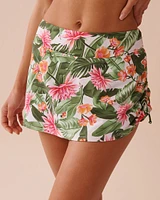 WATER LILY High Waist Skirt Bikini Bottom