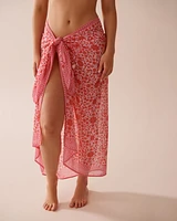 Paréo long en chiffon