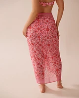 Paréo long en chiffon