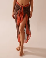 Paréo long en chiffon