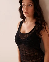 Robe sans manches en crochet