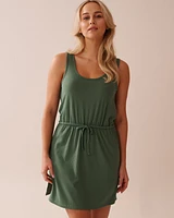Ribbed Sleeveless Dress