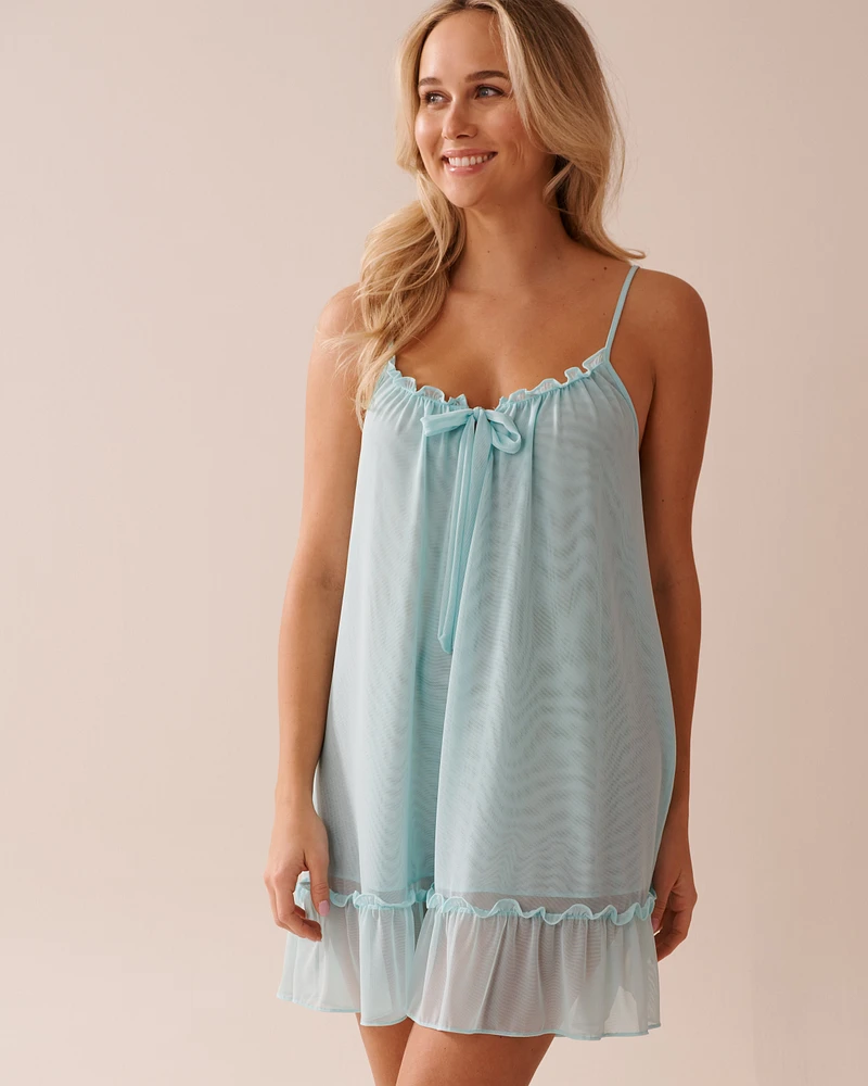 Short Mesh Nightie