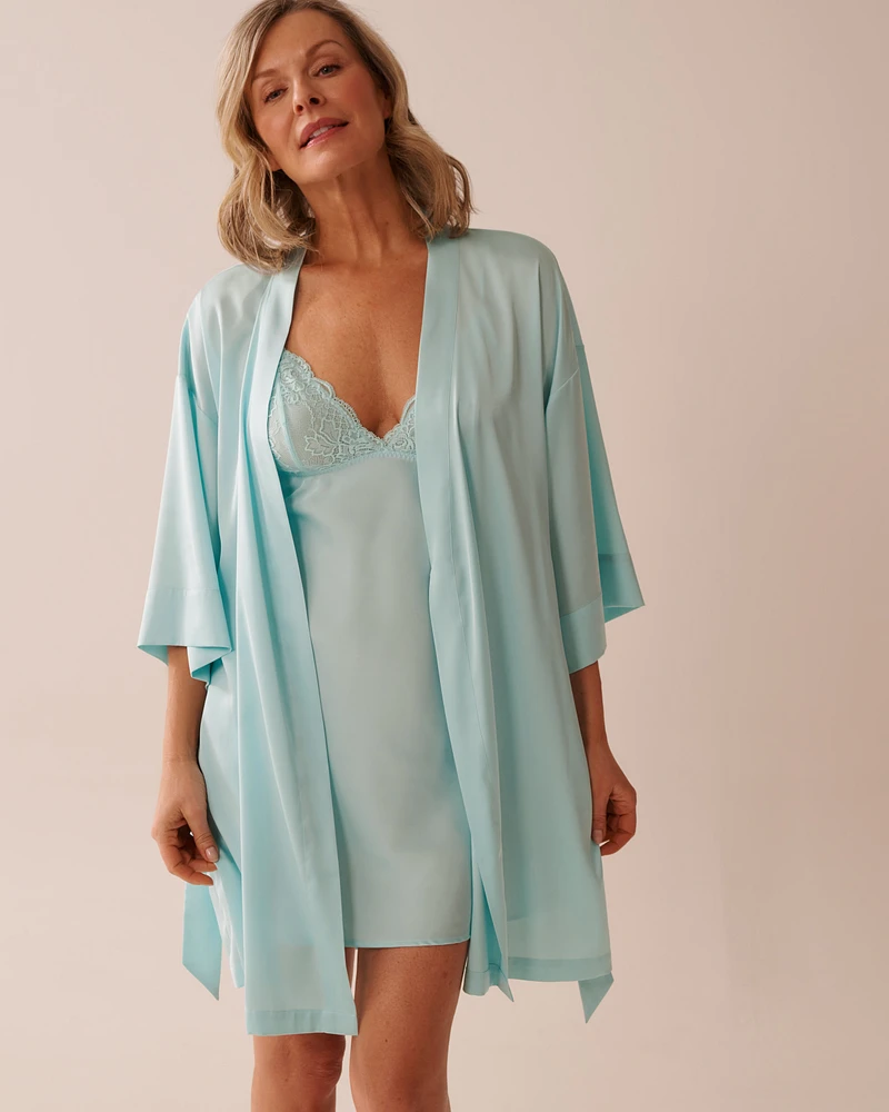 Kimono en satin