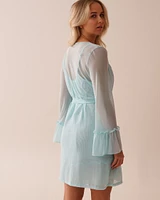 Short Mesh Kimono