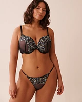 Push-up Plunge Demi Bra