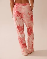 Recycled Fibers Floral Pajama Pants