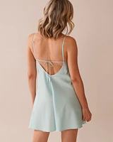 Lace Detail Satin Nightie