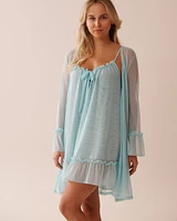 Short Mesh Kimono