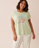 Snail Print Super Soft T-shirt