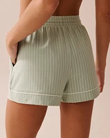Cotton Pajama Shorts