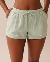 Cotton Pajama Shorts