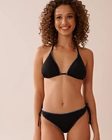 SOLID Triangle Bikini Top