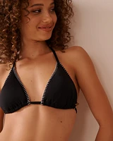 SOLID Triangle Bikini Top