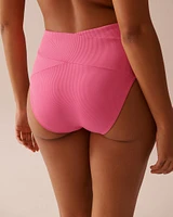 DRAGON FRUIT Recycled Fibers High Waist Bikini Bottom