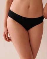 SOLID Crochet Cheeky Bikini Bottom