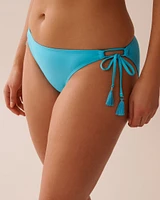 BLUE ATOLL Recycled Fibers Side Tie Bikini Bottom