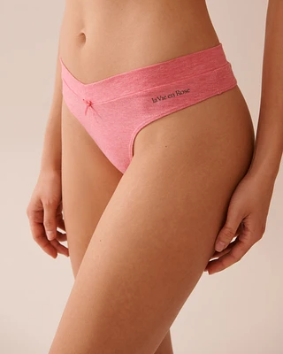 Culotte tanga en coton